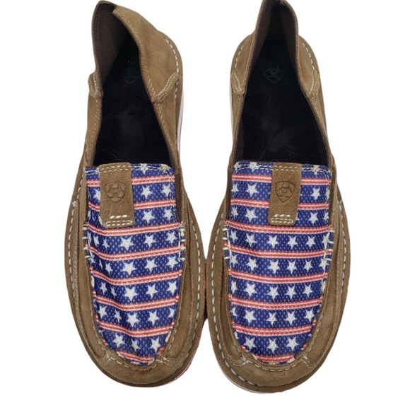 Ariat | Brown Suede Cruiser Shoe Slip On Loafers American Women's 11 - Picture 1 of 2